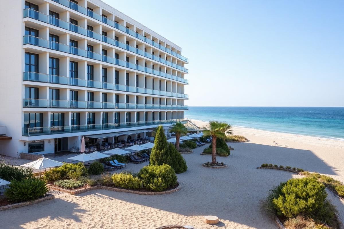 Το ξενοδοχείο δίπλα στη θάλασσα — Sandy Beach Hotel, Λάρνακα, Κύπρος
